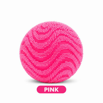Stress Cube Fuzz Ball Wonder Wave Squishy Toy Solid Color