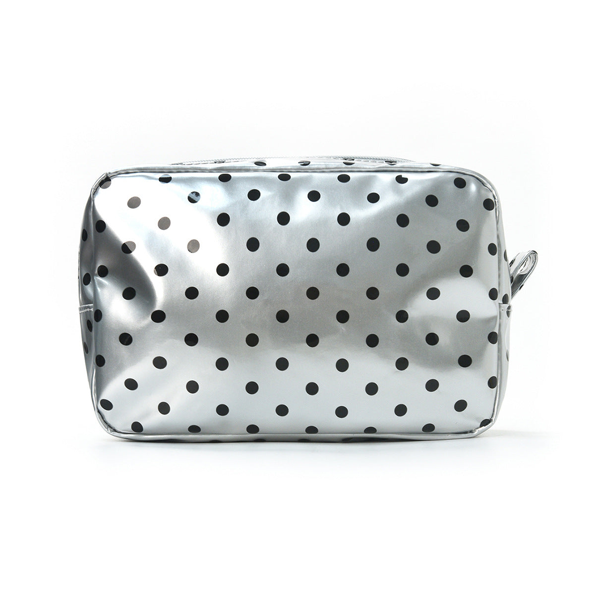 Waterproof Clear Polka Dot Striped Makeup Pouch Travel Toiletry Bag