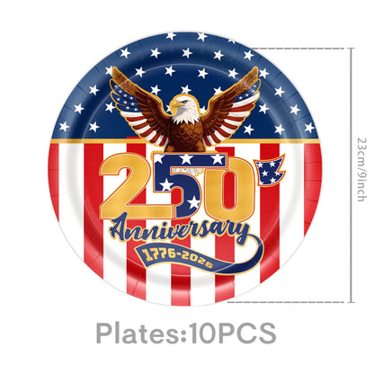 4th Of July Party Supplies Themed Tableware and Decorations