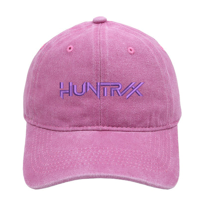 K-Pop Demon Hunter HUNTR/X Embroidered Washed Baseball Cap – Unisex Casual Hat