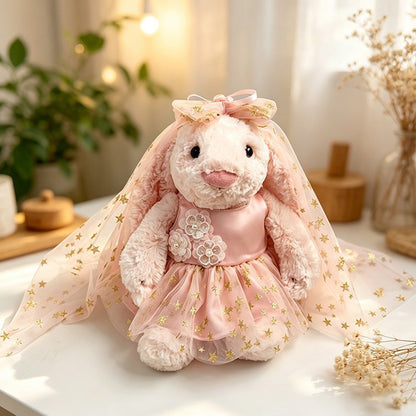 30cm (11.8 in) Bunny Doll Clothes – Lace Dresses & Cozy Outfits, Clothes Only