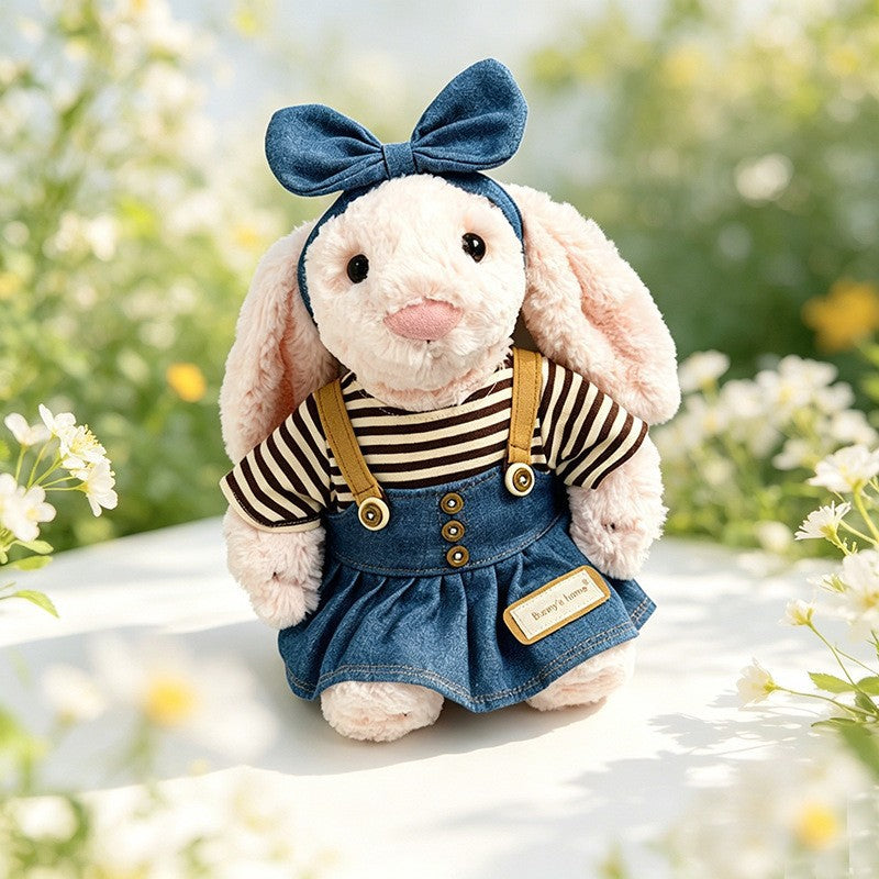 30cm (11.8 in) Bunny Doll Clothes – Lace Dresses & Cozy Outfits, Clothes Only