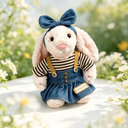 30cm (11.8 in) Bunny Doll Clothes – Lace Dresses & Cozy Outfits, Clothes Only