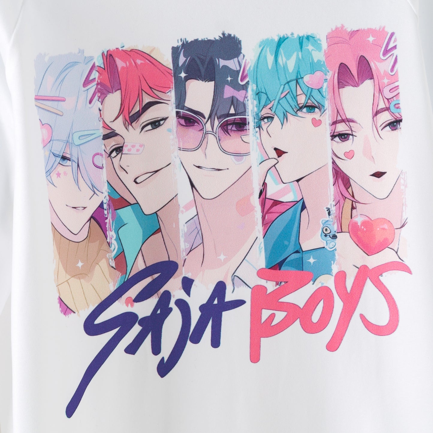 Boys Spring K-pop Demon Hunter Print Sweatshirt Collection