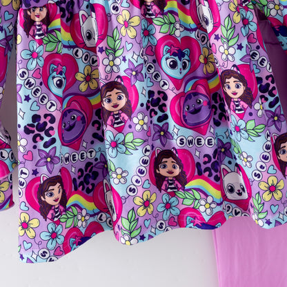 2026 Spring Purple K-pop Pant Set