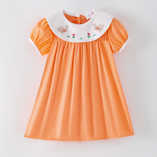 Spring / Summer Easter Kids Collection Bunny Embroidery Outfits