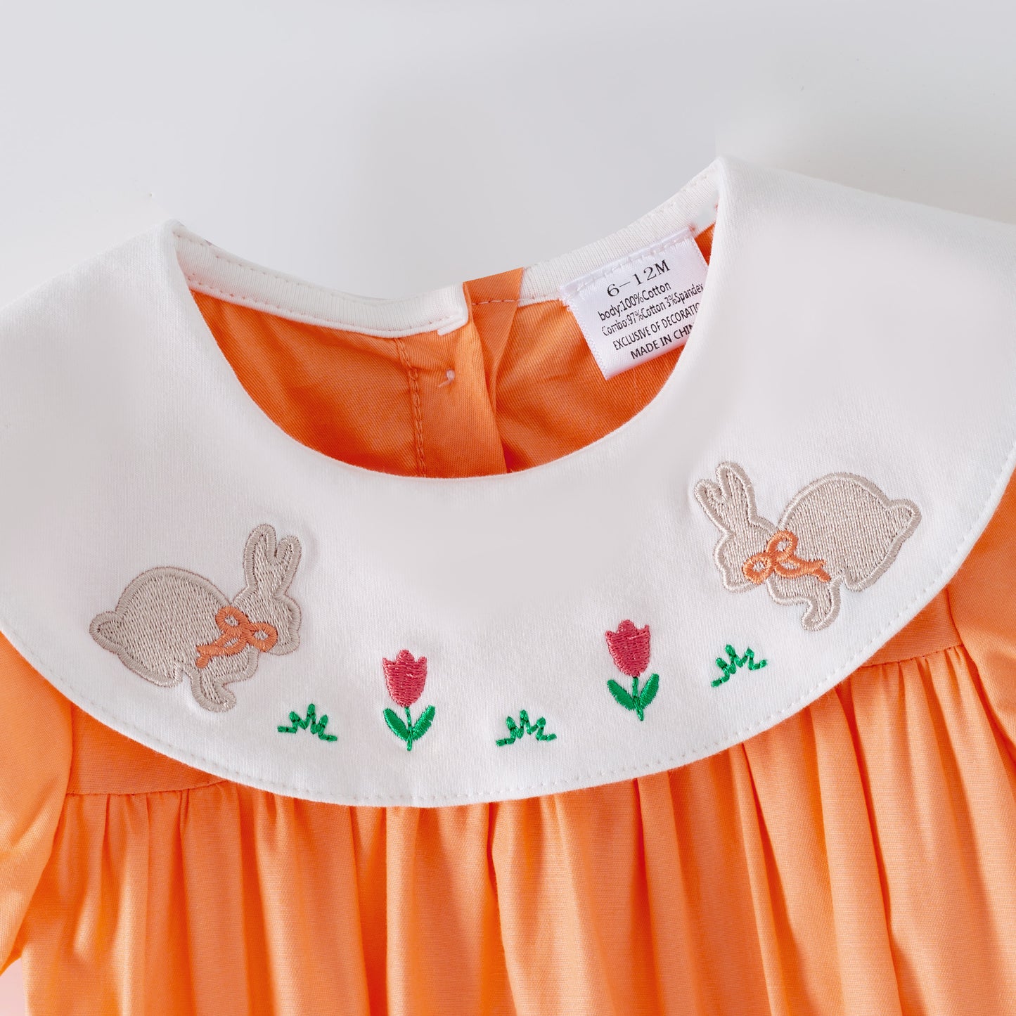 Spring / Summer Easter Kids Collection Bunny Embroidery Outfits