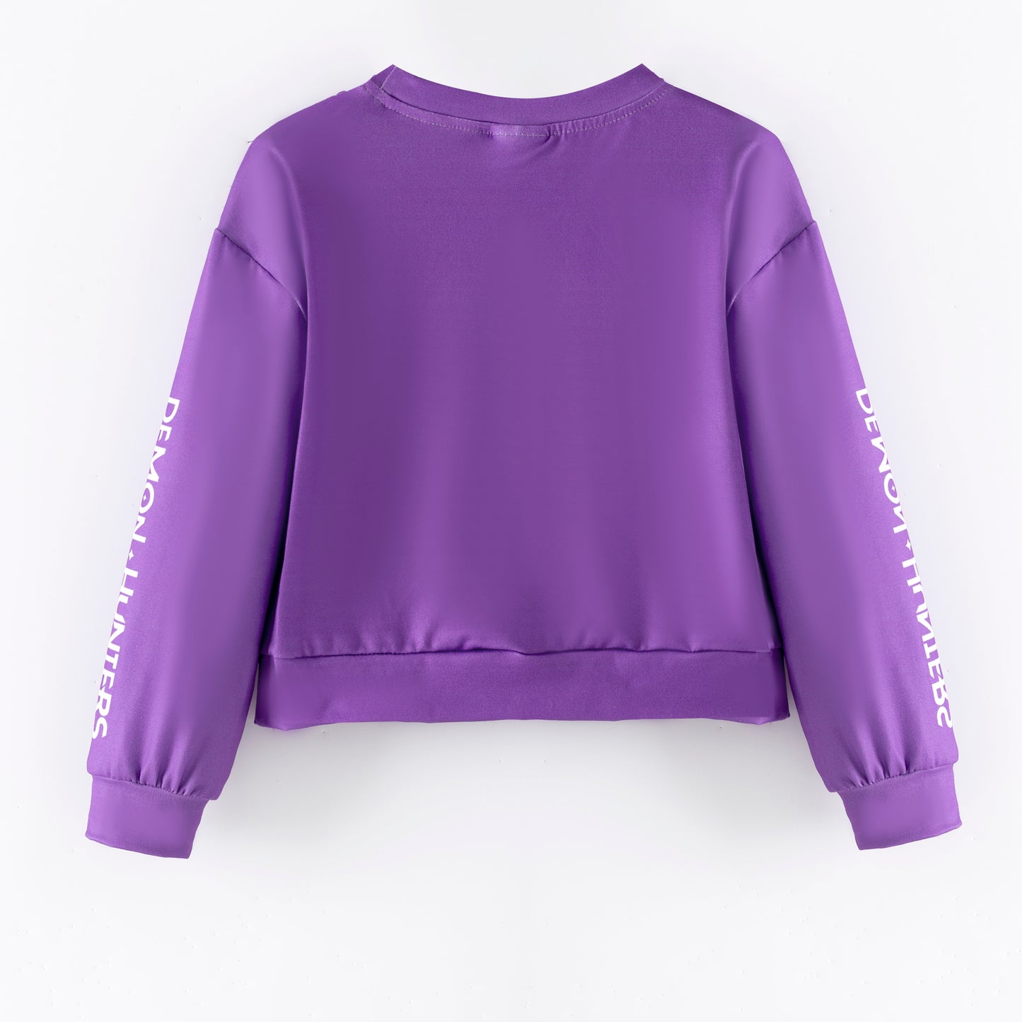 Girls Spring K-pop Demon Hunter Print Sweatshirt Collection