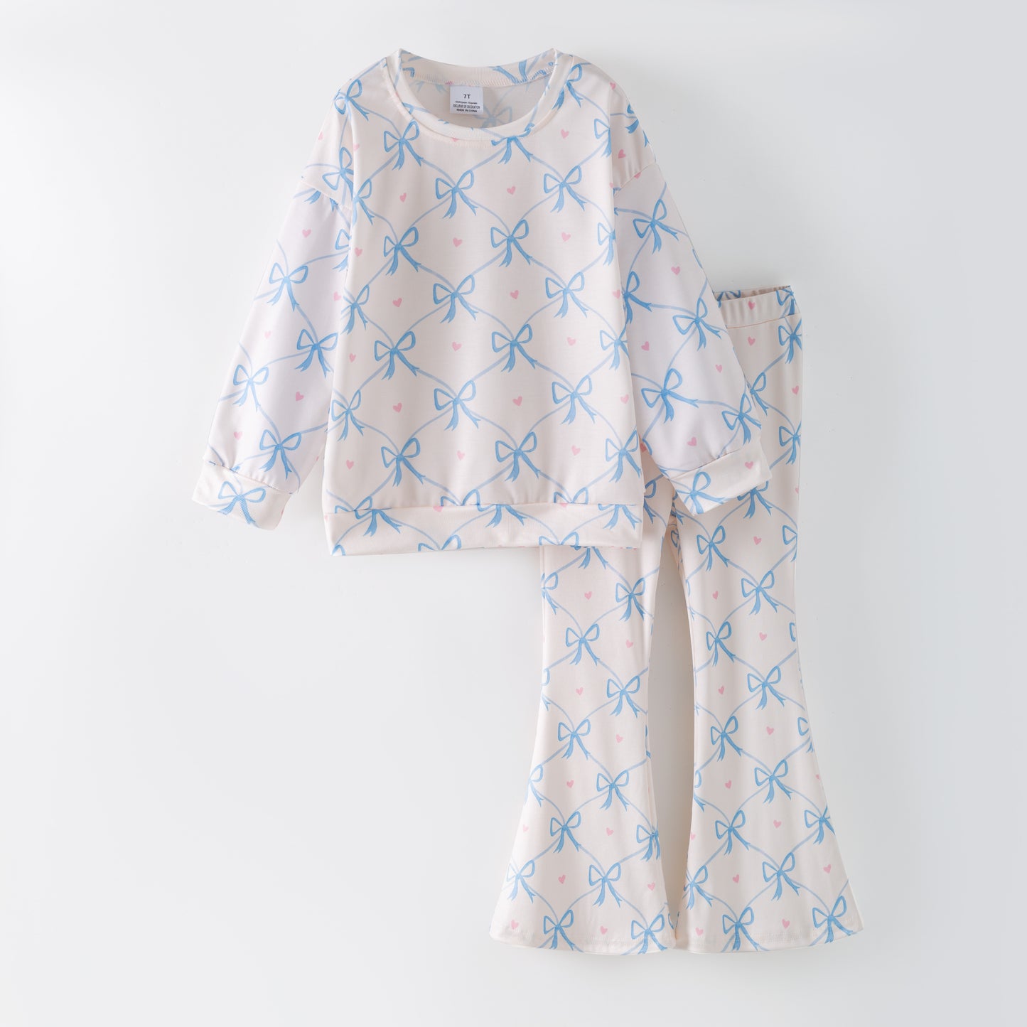 2026 Valentine's Day Spring Heart Sweatshirt Pant Set Collection