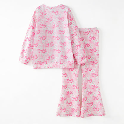2026 Valentine's Day Spring Heart Sweatshirt Pant Set Collection