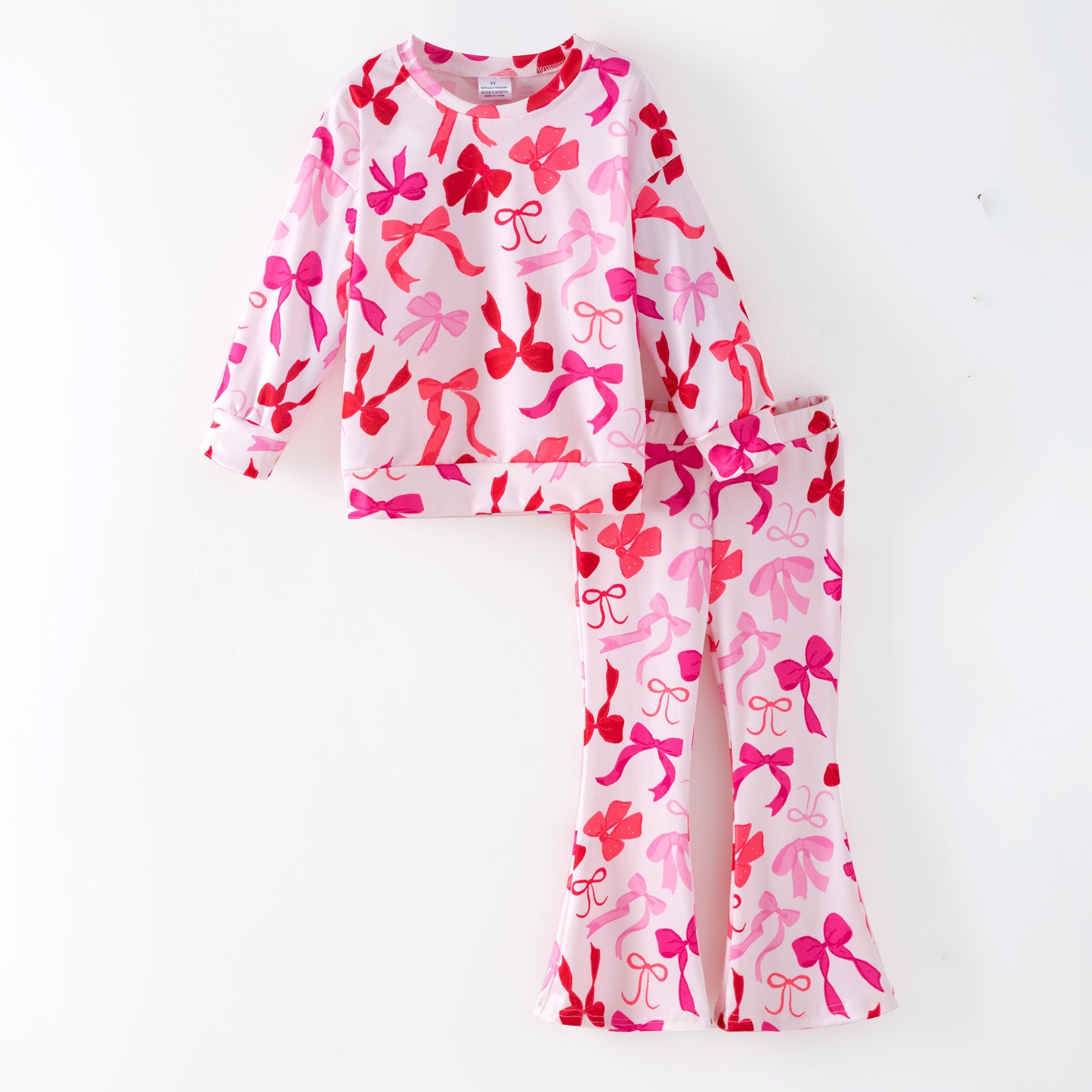 2026 Valentine's Day Spring Heart Sweatshirt Pant Set Collection