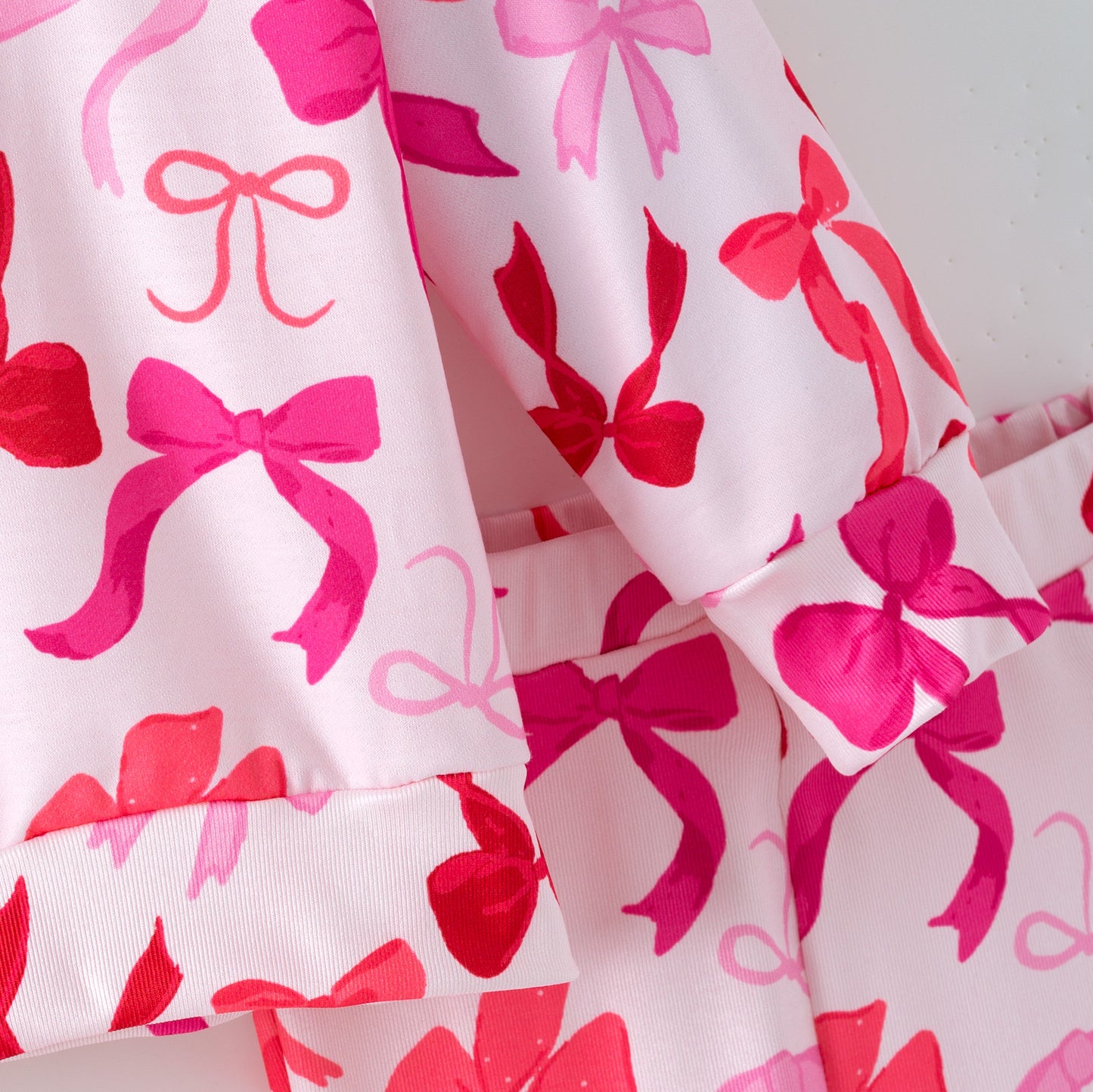 2026 Valentine's Day Spring Heart Sweatshirt Pant Set Collection