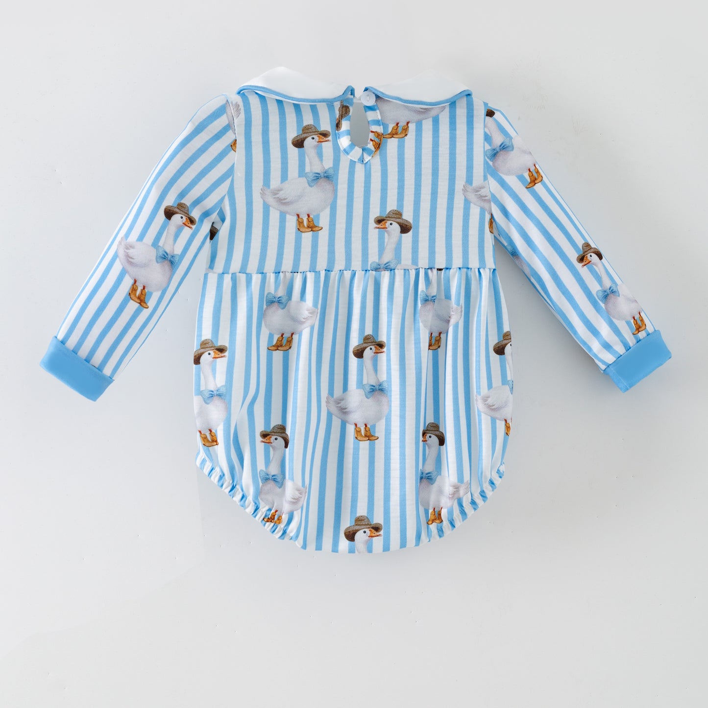 Kids Custom Name Gilly Goose Embroidery Smocks Sibling Clothes