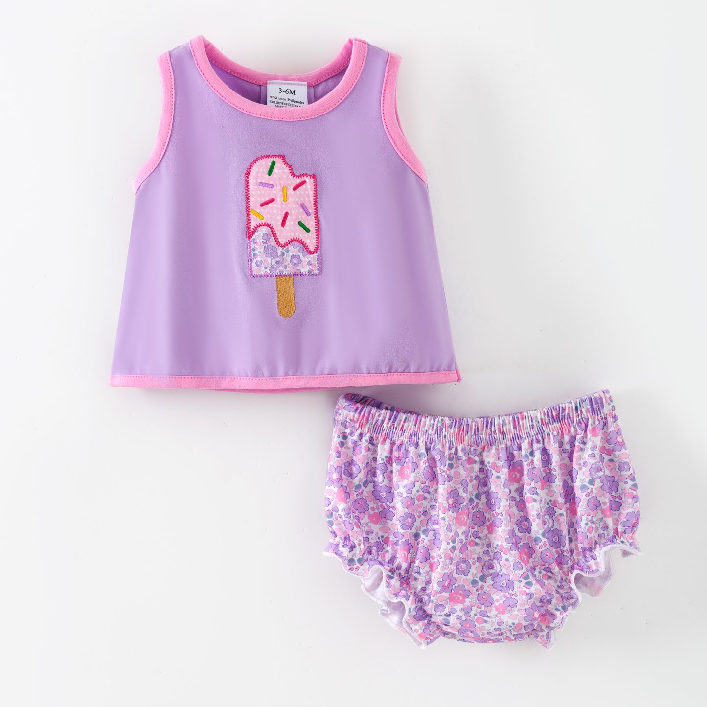 Sweet Summer Popsicle Embroidery Collection for Kids
