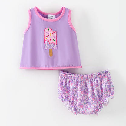 Sweet Summer Popsicle Embroidery Collection for Kids