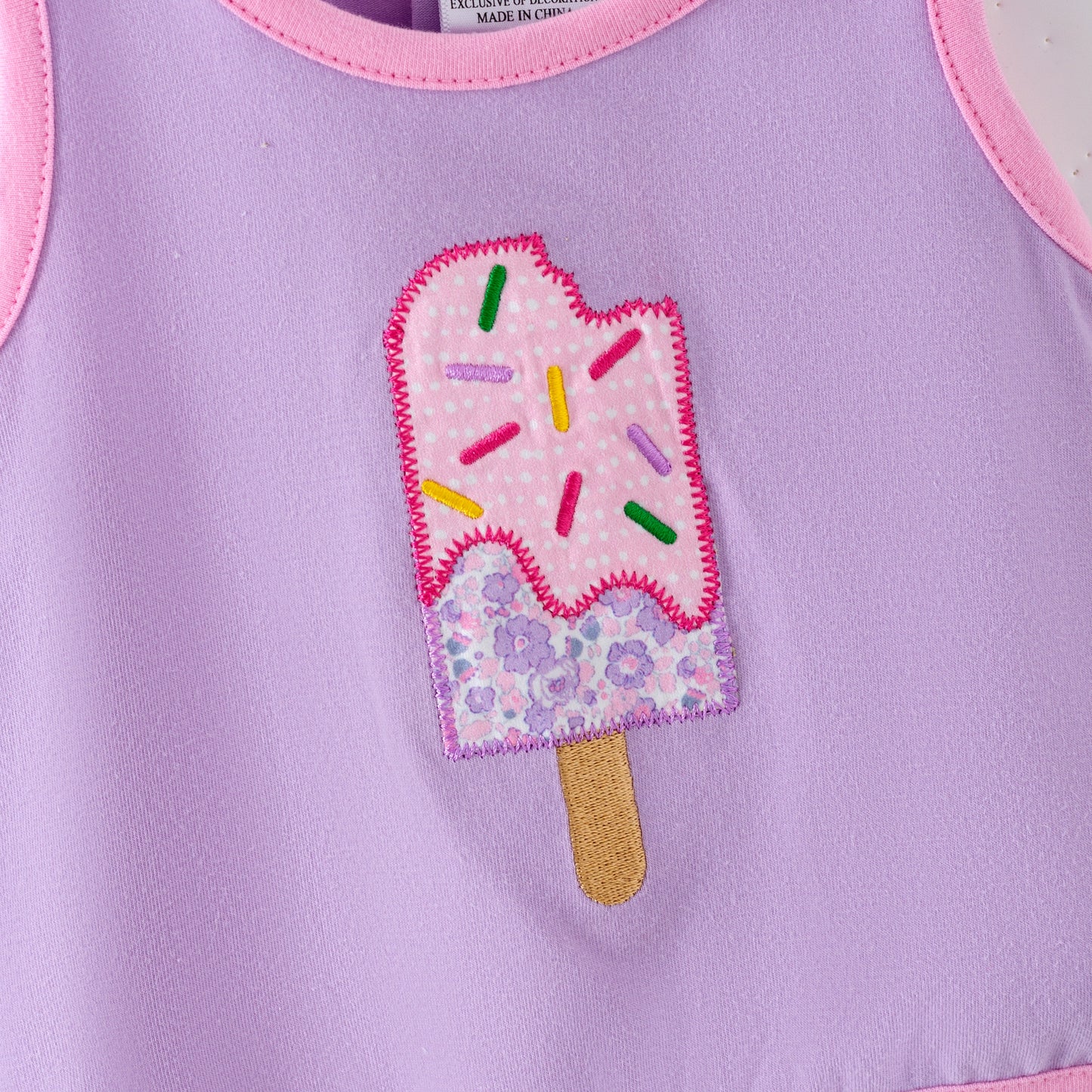 Sweet Summer Popsicle Embroidery Collection for Kids