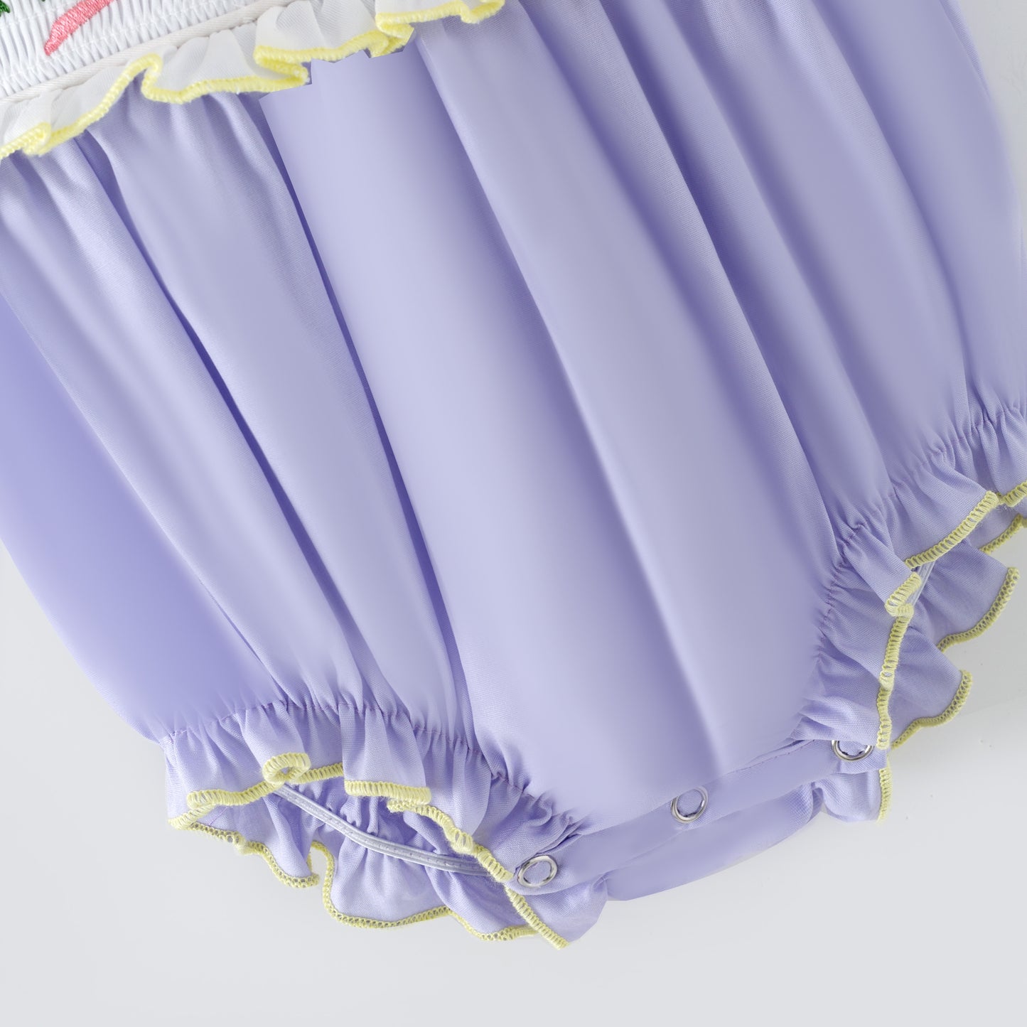 Sweet Easter Bunnies Smocked Embroidered Dress Set | Spring Kids Collection