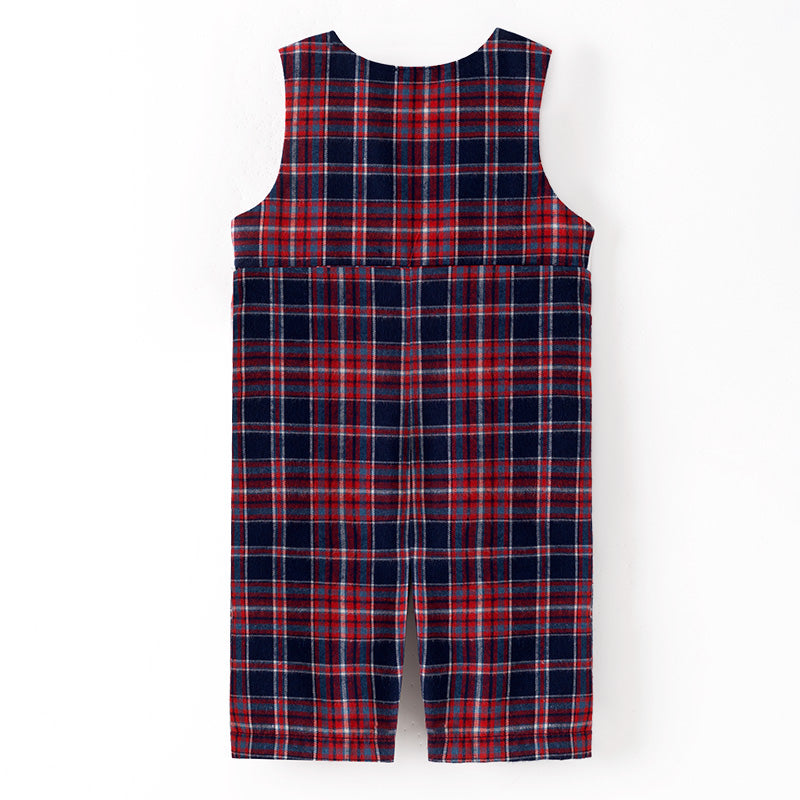 Christmas Sibling Matching Outfits – Santa Smocked Collection