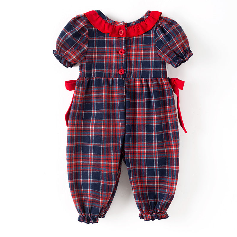 Christmas Sibling Matching Outfits – Santa Smocked Collection