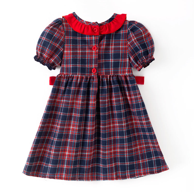 Christmas Sibling Matching Outfits – Santa Smocked Collection