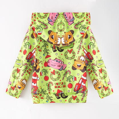 Girls’ Christmas Sweatshirt – Festive Holiday Style Hoodie