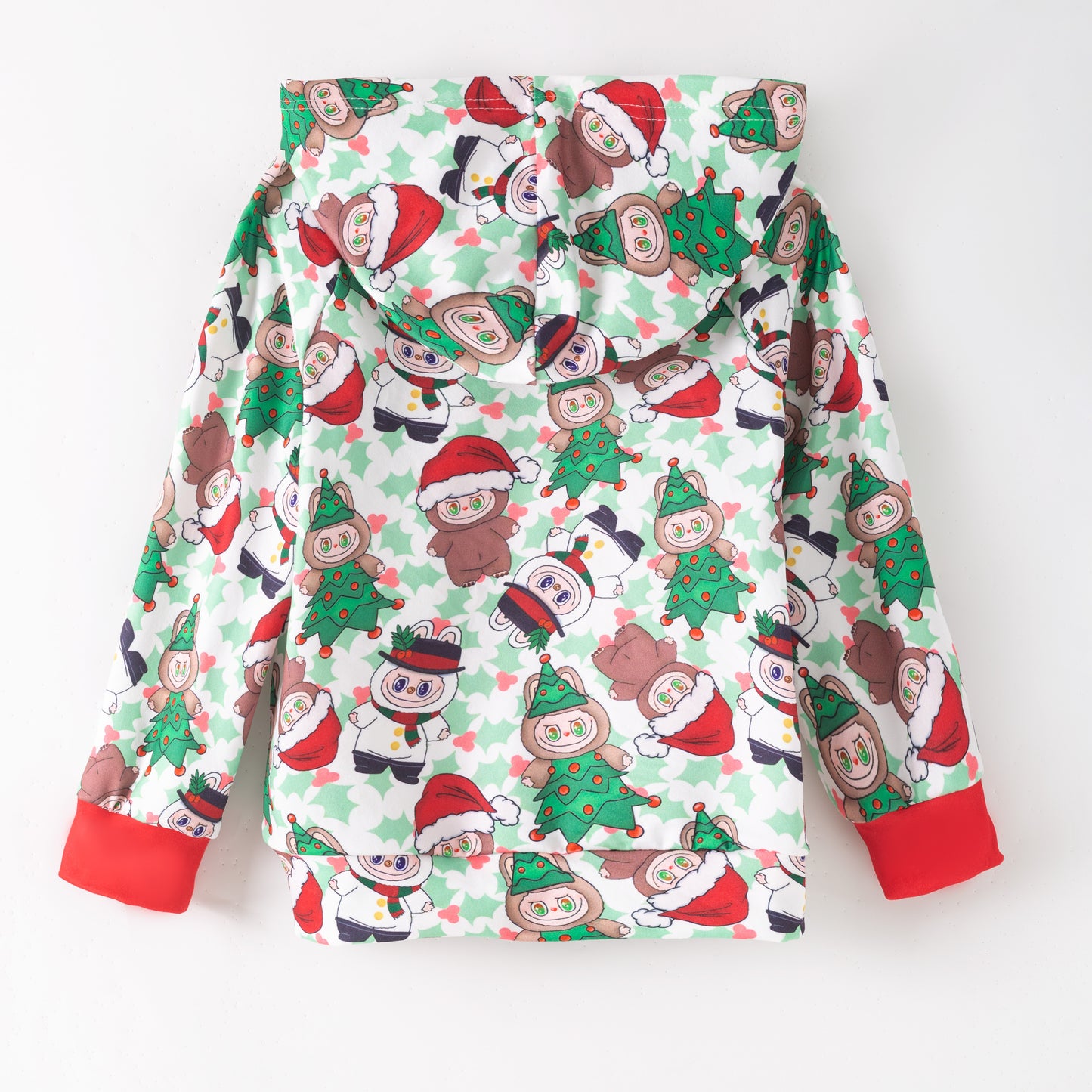 Christmas Girls’ Sweatshirt – Festive Holiday Pocket Hoodies