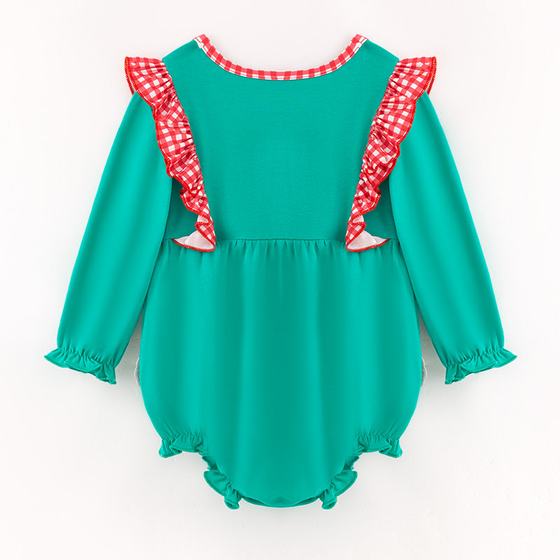 Festive Santa Embroidery Sibling Set – Christmas Edition