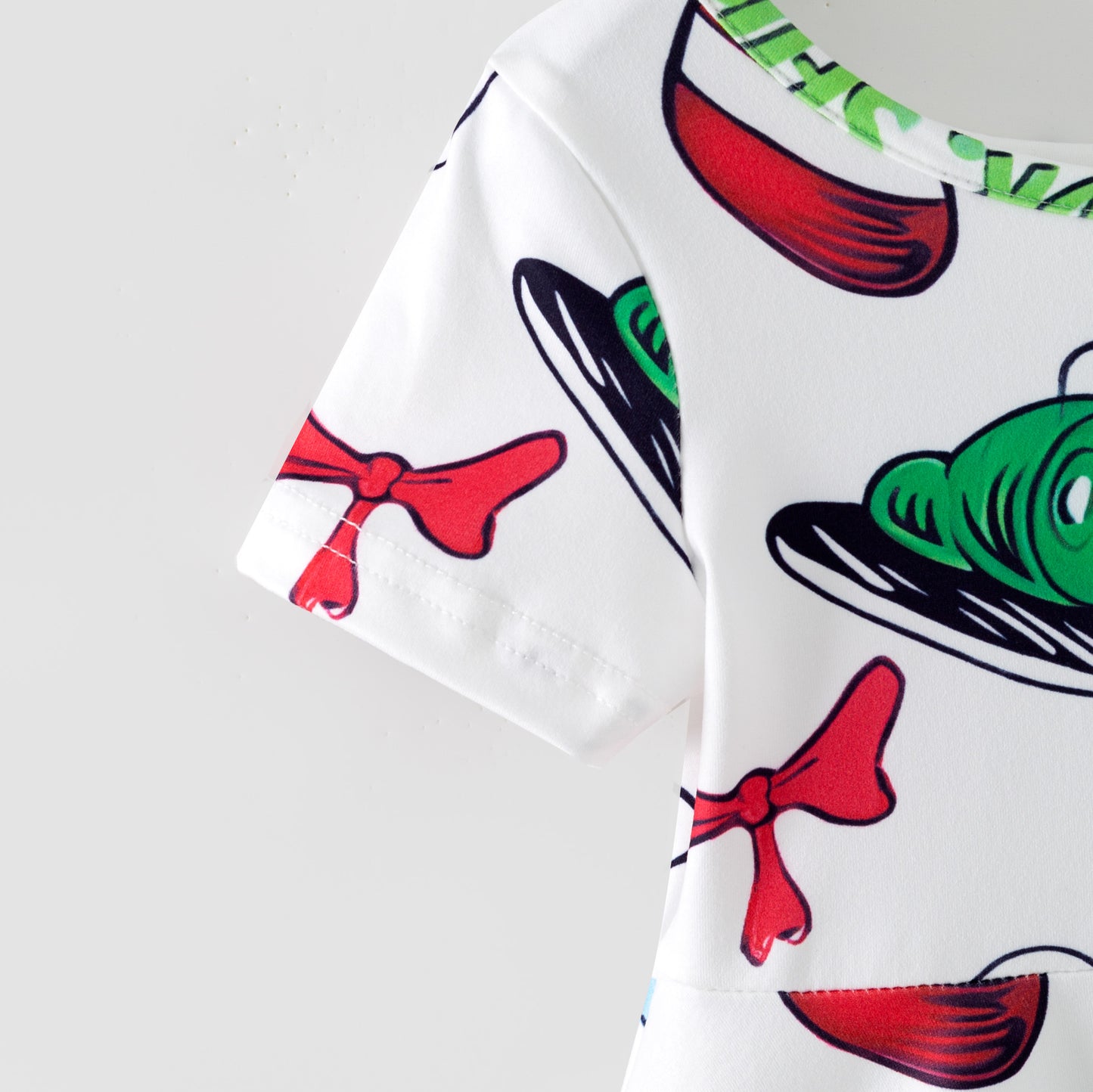 Kids Summer Dr.Suess Fashion Print Twirl Dress