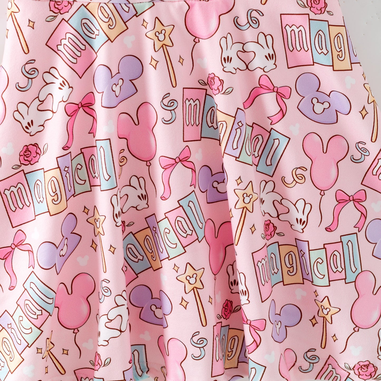 Summer Minnie Printed Cartoon Fashion Kids Clothes Collection