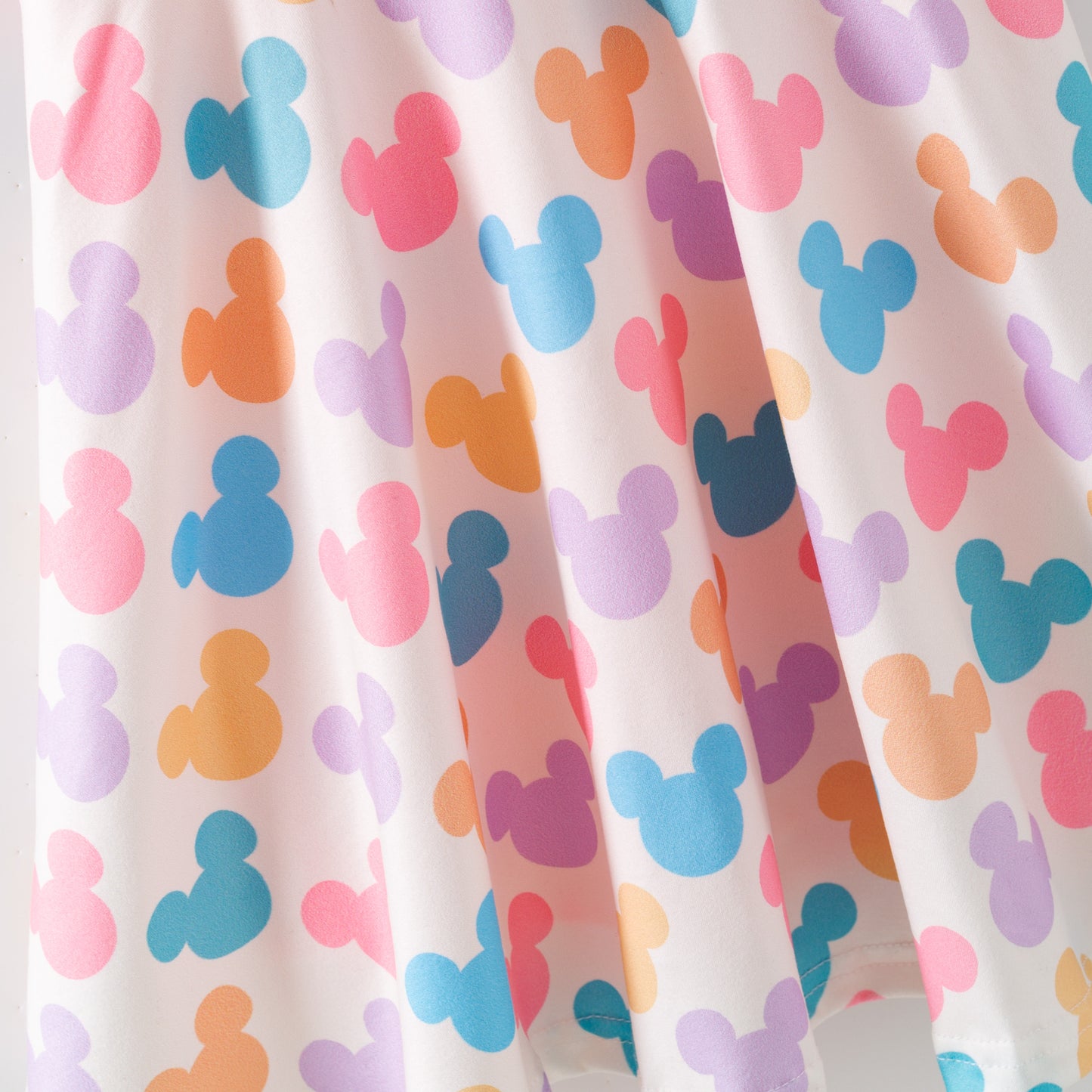 Girls Minnie Cartoon Printed Athletic Sleeveless Dress