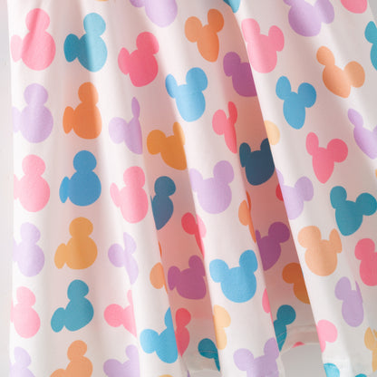 Girls Minnie Cartoon Printed Athletic Sleeveless Dress