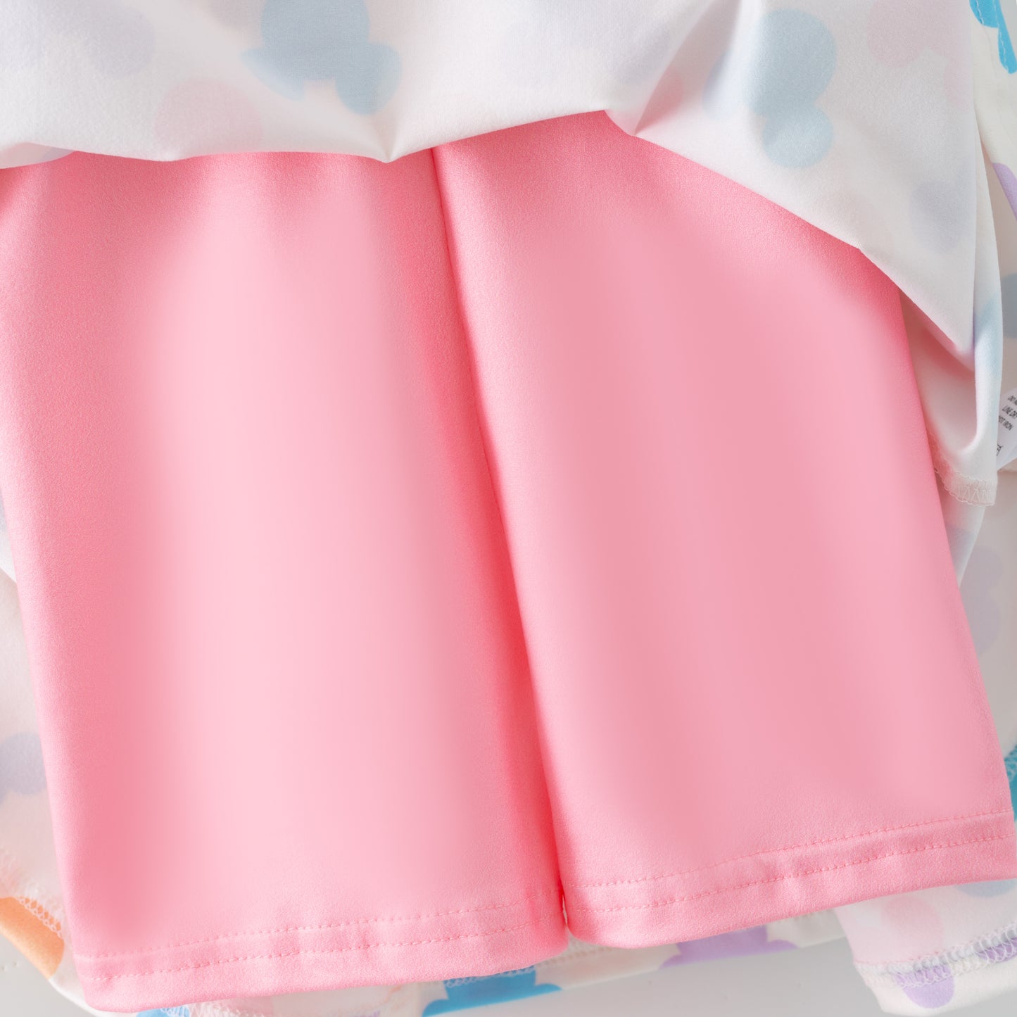 Girls Minnie Cartoon Printed Athletic Sleeveless Dress