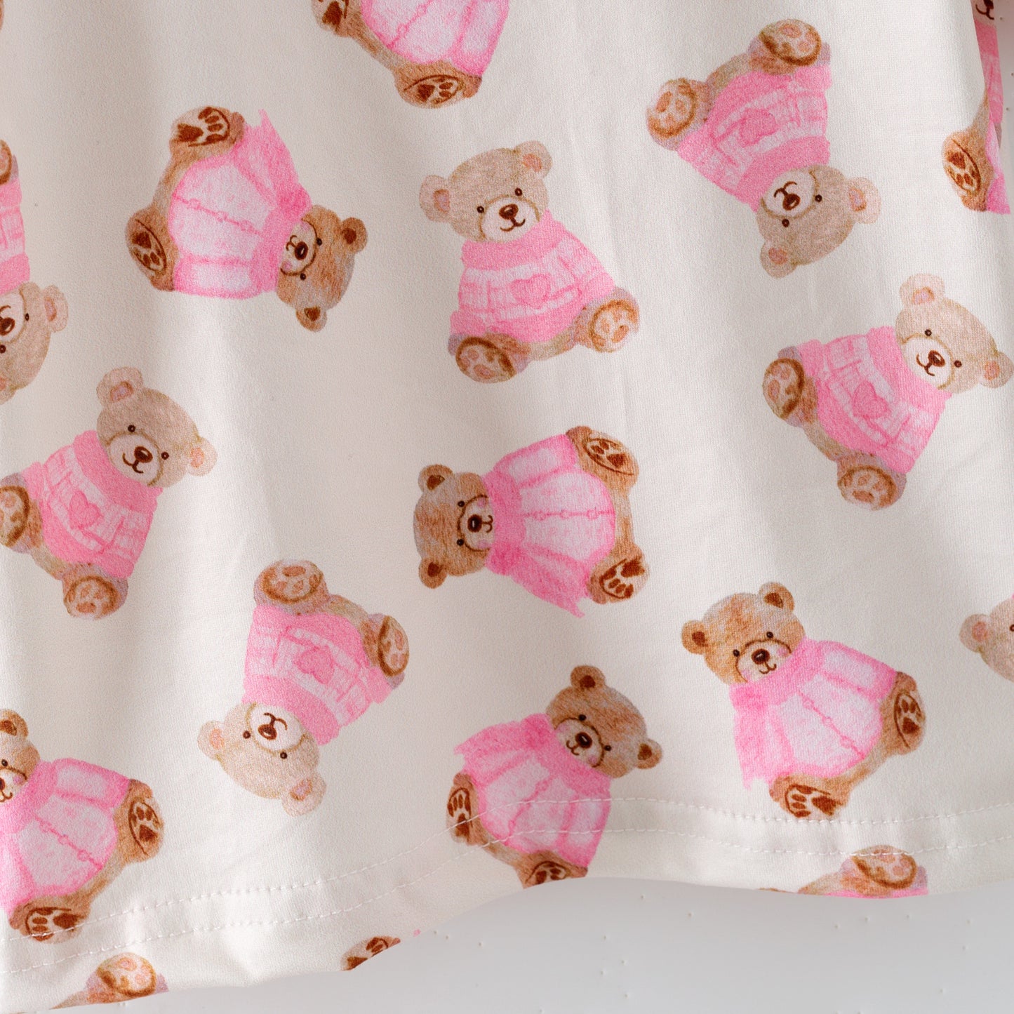 2026 Summer Cat Bear Cartoon Print Fashion Outfits Collection