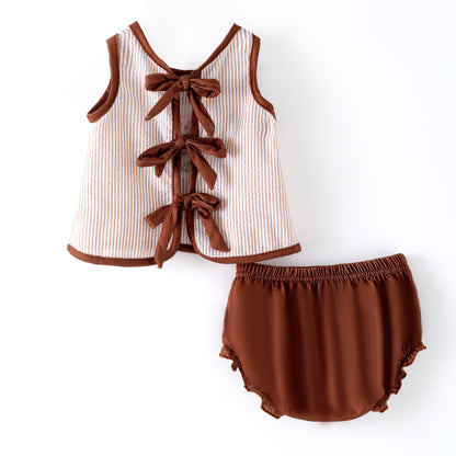 Kids Summer Fall Western Boots Farm Embroidery Sibling Clothes
