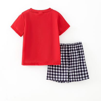 Georgia Football Embroidered Matching Sibling Outfits