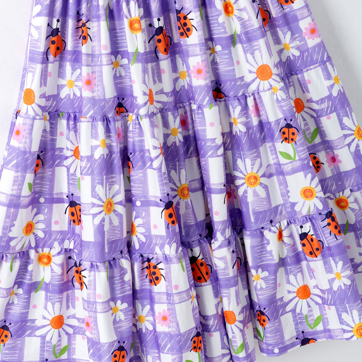 Mother's Day Mommy and Me Summer Bow Floral Butterfly Dress