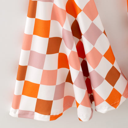 Girls Fall Thanksgiving Pumpkin Thanksful Print Pant Set