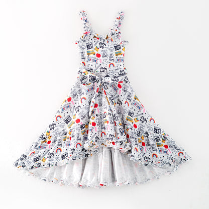 Girls Summer Back To School Maxi Slip Dress