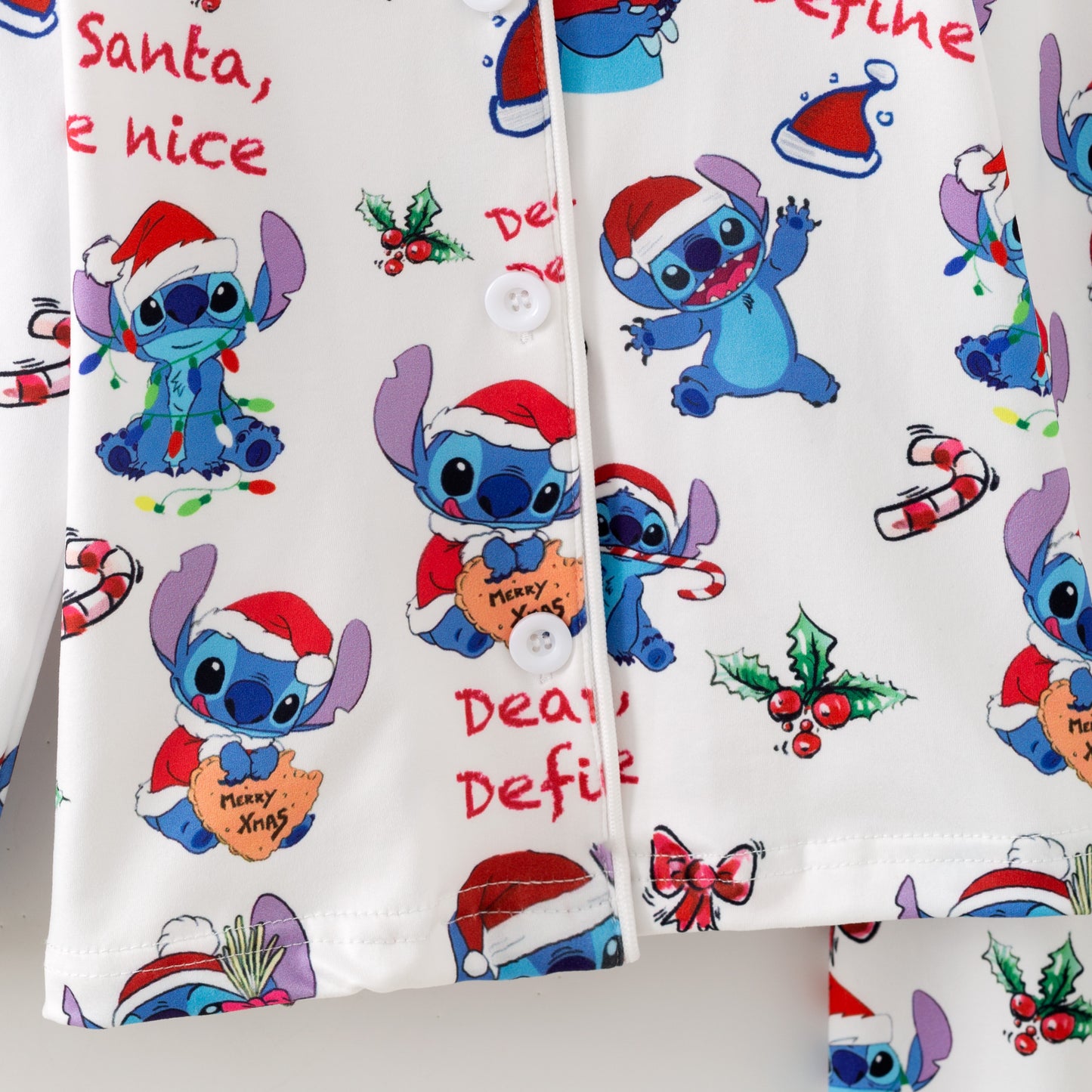 Dear Santa, Define Nice Christmas Family Matching Outfits