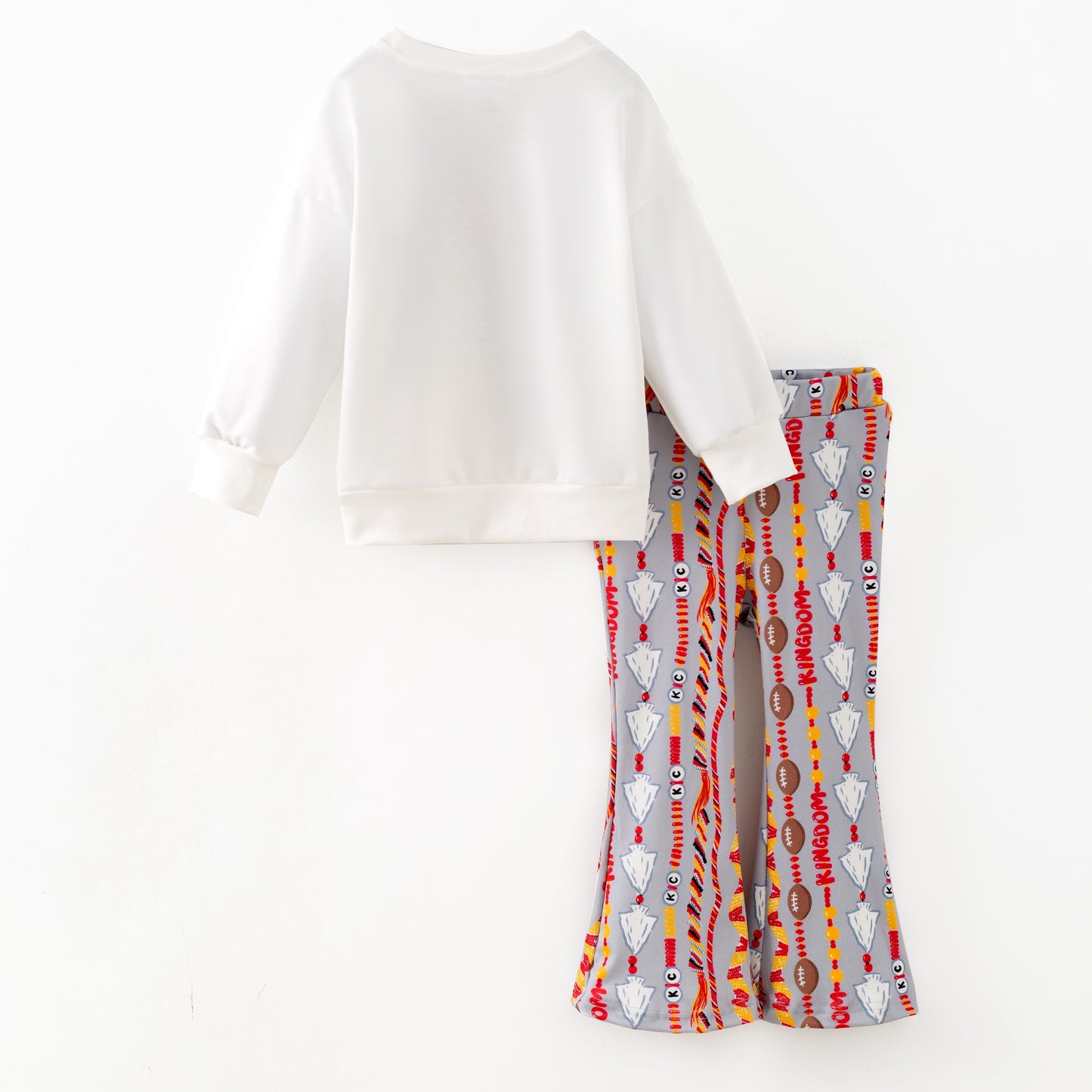 Kids Fall Kansas City Print Sibling Outfit Clothes