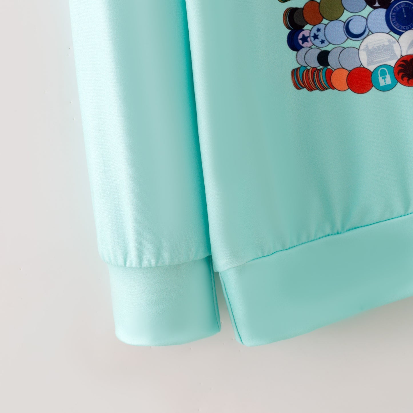 2025 Fall Girls Mint Taylor Swift Printed Sweatshirt