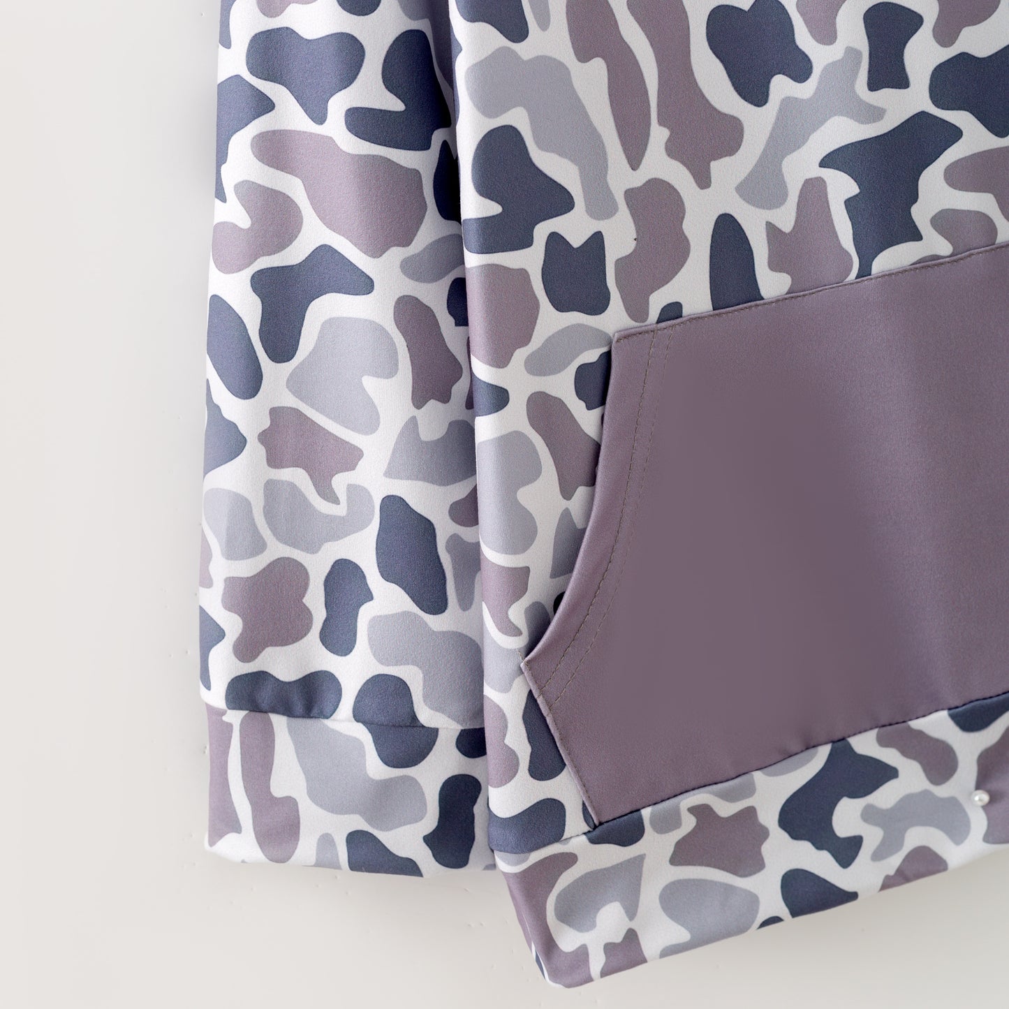 Boys Fall Winter Camo Animal Print Pocket Hoodies