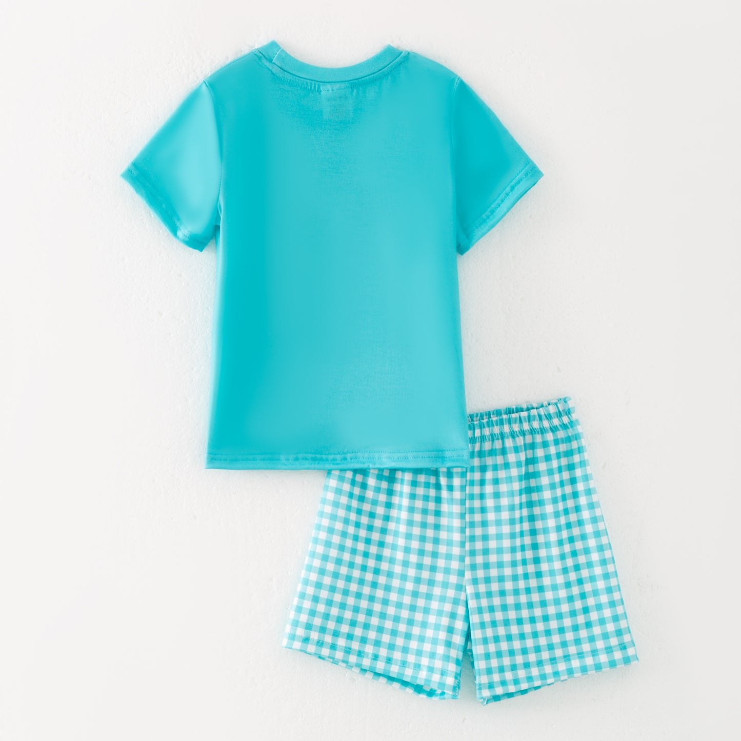 Kids "I LOVE MOMMY" Embroidered Smocked Matching Clothes