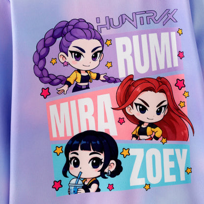 Girls Fall Kpop Demon Hunter Printed Sweatshirts