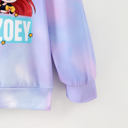 Girls Fall Kpop Demon Hunter Printed Sweatshirts