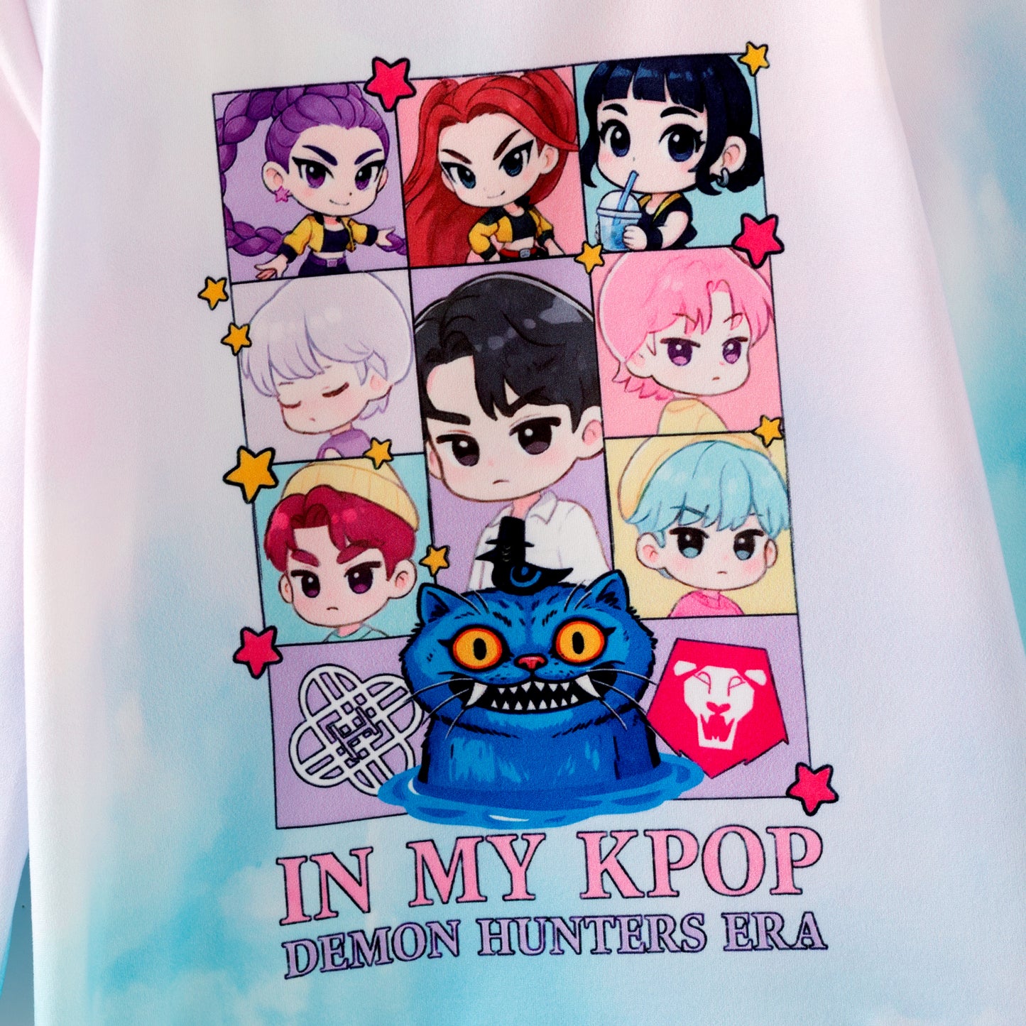 Girls Popular Kpop Demon Hunter Printed Sweatshirts Collection