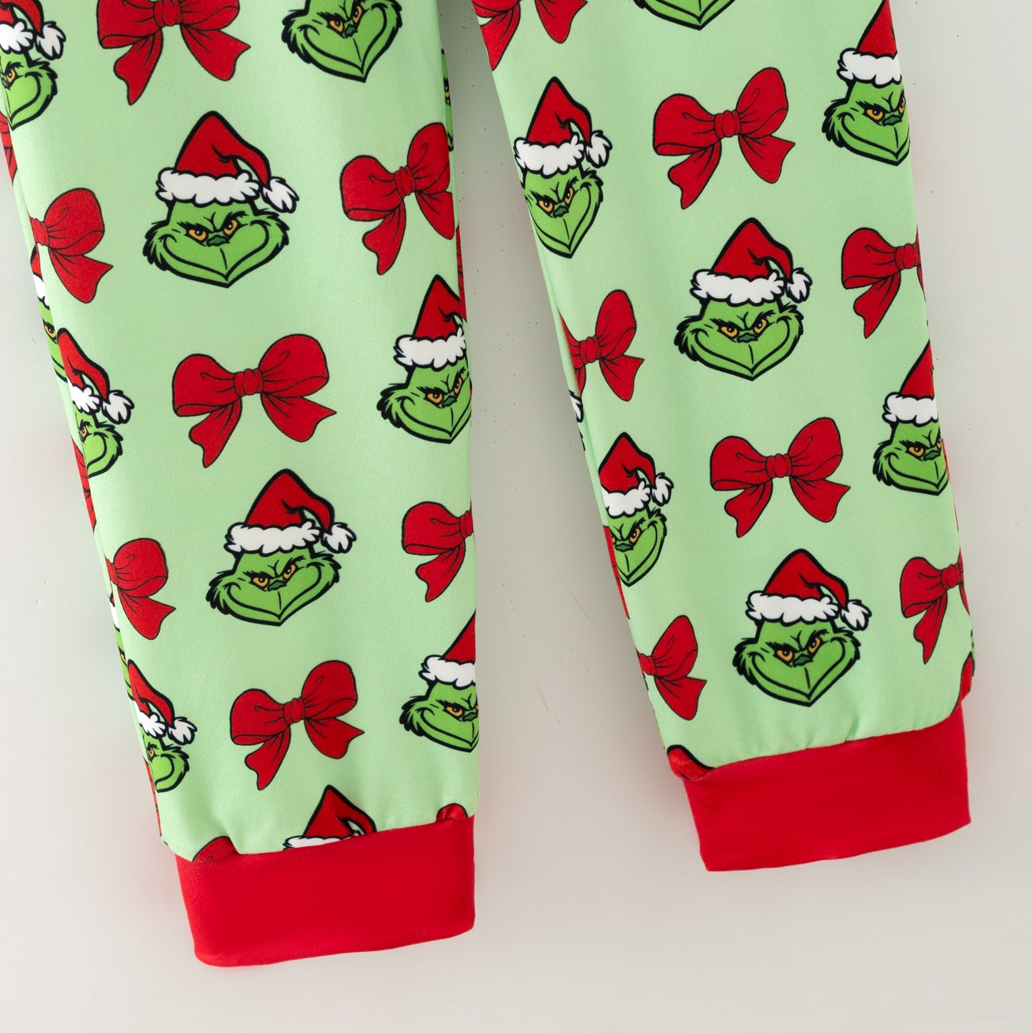 Girls Christmas Winter Grinch Printed Pajamas Set Collection