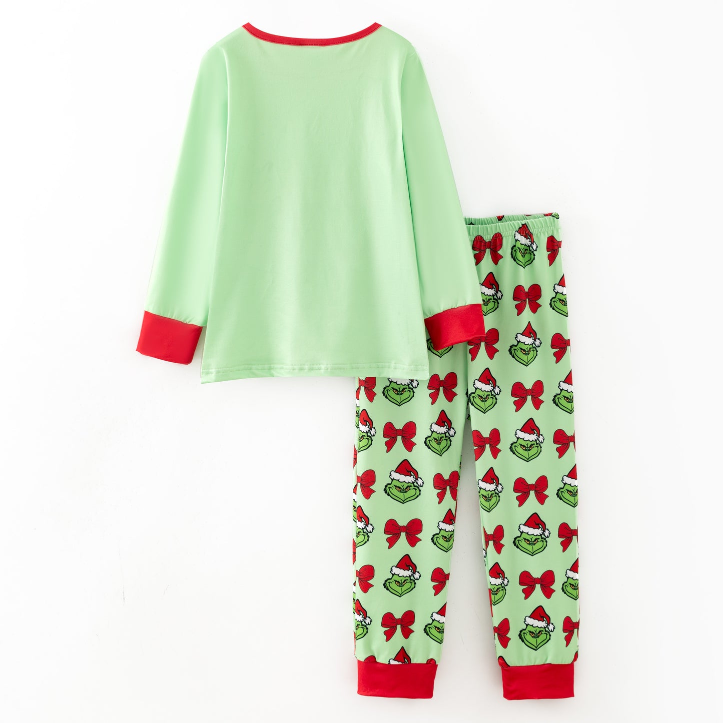 Girls Christmas Winter Grinch Printed Pajamas Set Collection