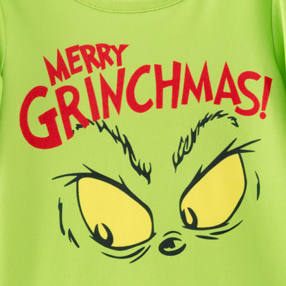 Kids Christmas Ginch Print Sleepwear Pajamas Collection