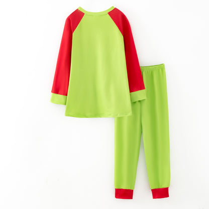 Kids Christmas Ginch Print Sleepwear Pajamas Collection